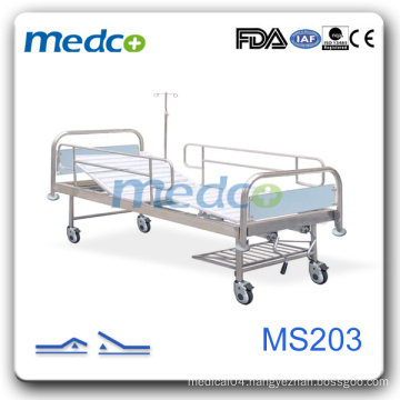 Cheap Stainless Steel Hospital Bed, Hospital Ward Equipment MS203